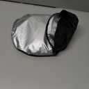 Gven Windshield Sun Shade for Car Front Window Sunshades Windshield Cover Automotive Interior Sun Protector Accessories for Compact& Midsize Sedan,Com& Subcompact SUV,Small Pickup,Wagon (Black, S)