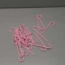 24 Pcs Candy Cane Ornaments for Christmas Tree,5.9 Inch Candy Cane Christmas Decorations,Plastic Twisted Crutch Pink and White Ornaments for Tree Wreath DIY Craft Home Xmas Decor (24, Pink)