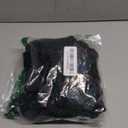 Limeeke Women One Piece Swimsuit Solid Ribbed Monokini Swimwear Scoop Neck Low Back Bathing Suit (Large, Black)