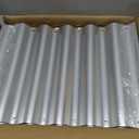 AHEONLAR 3 Pack 421.5ft Galvanized Raised Garden Bed Outdoor, Sturdy Planter Boxes for Vegetables, Fruits, Flowers and Plants, Easy Assembly, Silver