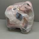 Rolling Makeup Case with 4 Removable Bags, Professional Makeup Train Case with Wheels, Makeup Artist Travel Bag with Brushes Storage Section, Pink (Patent Design)