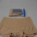 wirarpa Women's Boyshorts Panties Cotton Boxer Briefs for Ladies Underwear Shorts with Cotton Crotch 4 Pack (XX-Large, Beige)