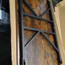 Folding Coffee Table, No Assembly Low Coffee Table, Floor Table Desk for Sitting on The Floor, Portable Floor Table for Living Room, Home, Caravan and Outdoor use, 39.4L x 19.7W x 15.8H (Rustic Brown)