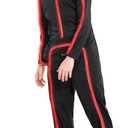 Light Up Child Stick Figure Costume, Led Halloween Cosplay Boys Girls | Breathable Elastic Fabric, High Brightness Light, Safe and Stable Battery Box, Better for Various Occasions (Black, S)