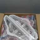 HOUSE DAY 14 Inch Kids Velvet Hangers 50 Pack, Durable Big Kids Hangers for Youth,Teen, Non Slip Kid Felt Hanger, Cute Childrens Hanger for Closet, White