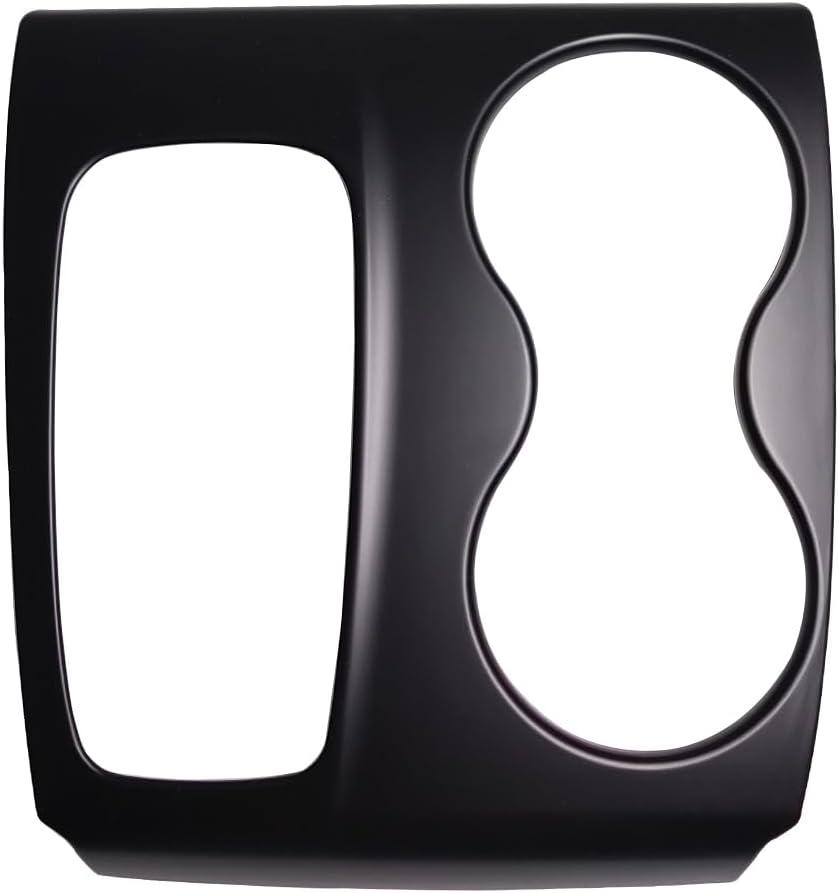 Kolya Center Console Gear Shift Panel Cover Compatible with 2016-2020 Honda Pilot Accessories Cup Holder Frame Trim for 2016-2019 Honda Ridgeline Accessories (Matte Black)