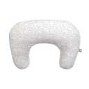 Boppy Nursing Pillow - Ergonomic Bottle & Breastfeeding Pillow with High, Firm, Large Area, Water-Repellent Cushion with Washable Cover; Baby Safety Alliance Verified - Cream Retro Squiggles