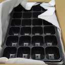 Vesici 32 Pack Seed Starter Trays, 32 Cell Seedling Trays with 1020 Flat Tray, Deep Plug Nursery Plant Pots for Germination, Water Collection, Indoor Outdoor Seed Starting & Transplanting
