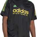 adidas Men's House of Tiro Nations Pack T-Shirt (Black/Bold Gold/Vivid Green)