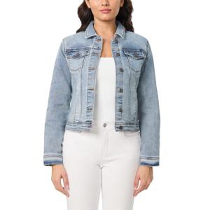 kensie Jeans for Women Forever Denim Outerwear Jacket, Lora, Medium