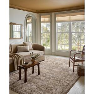 Loloi Magnolia Home by Joanna Gaines Pace Collection PAC-01 Bark/Natural 7'-10" x 10' Area Rug