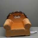 Cuddly Toddler First Chair, Premium Character Chair, Little Lion, 18 Month up to 3 Years (Orange)