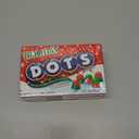 Gummy Candy Drops, Holiday Bells Shapes, Cherry, Green Apple Lime, Strawberry Flavors, 6 oz Box, 2 Pack (EXP 08/31/27)