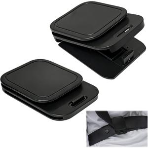 Seat Belt Clips, Adjustable Anti - Slip Car Clips Shoulder Comfortable Adjuster for Adults Car Sedans SUV RV MPV Seat, Comfort & Safety Accessory for Car (2)