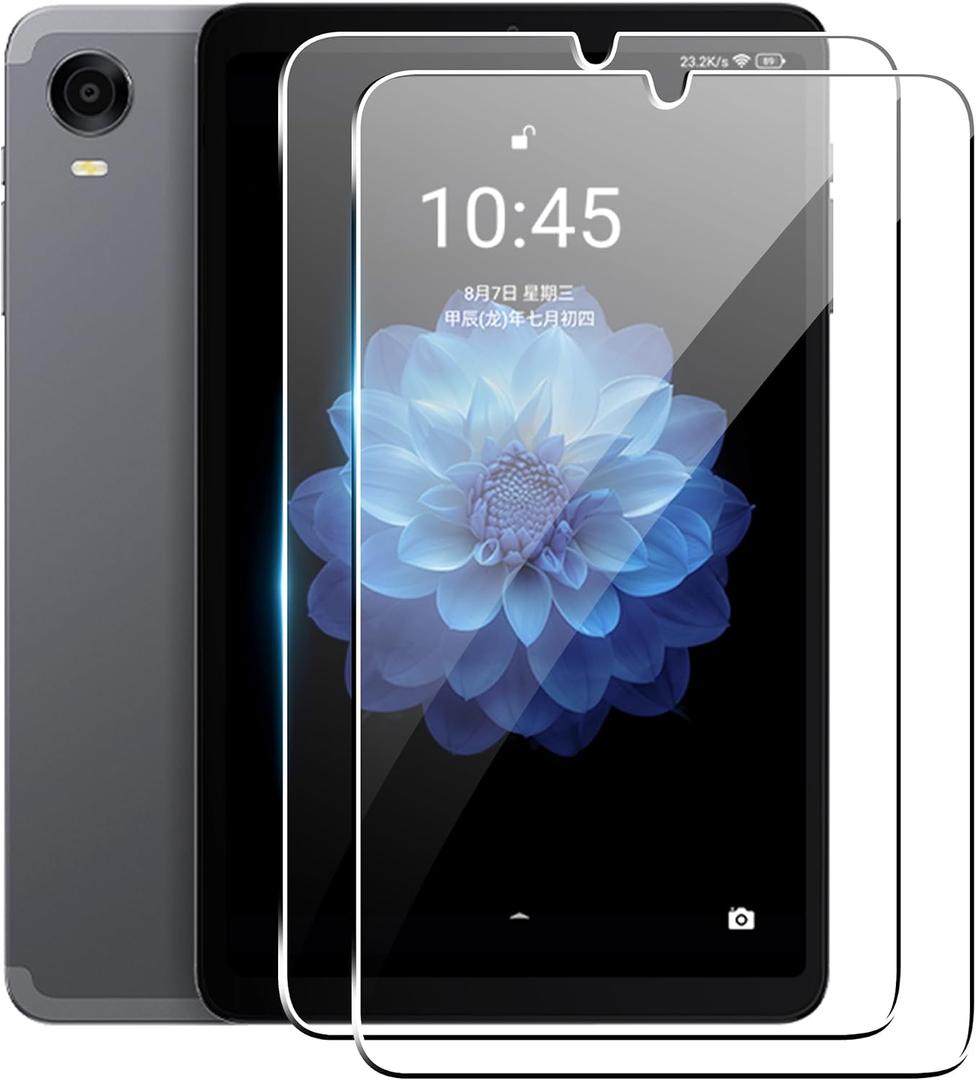 [2 Pack ] Screen Protector Designed for ALLDOCUBE iPlay mini 2,Tempered Glass Film,HD Clear,Anti-Scratch,Bubble Free