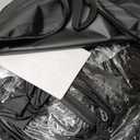 Sportneer Sports Tent: 1 Person Instant Shelter with Ultra Visibility for Cold Day - Lightweight Portable Pop Up Tent for Sports Event, Protection from Cold Wind and Rain, 37" Lx 37" W x 63.5" H, Black