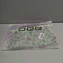 OQQ Women's 3 Piece Tank Tops Strappy Sleeveless Square Neck Stretch Tee Shirts Crop Camis (S)