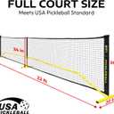 A11N SPORTS Designed for All Weather Conditions with Steady Metal Frame and Strong PE Net, Regulation Size Net with Carrying Bag- 22 Wide x 36 Tall, Indoor/Outdoor Use