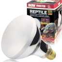 LUCKY HERP 160 Watt UVA+UVB Vapor Heat Lamp Bulb, High Intensity Self-Ballasted Heat Basking Lamp/Bulb/Light for Reptile and Amphibian, Sun Lamp for Bearded Dragon Lizard Turtle