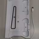 PS5/Slim/Pro Cooling Station with Controller Charging Station for Playstation 5 Slim/Pro Console, PS5 Cooling Stand Cooler Accessories Incl Cooling Fan, 3 USB Hubs, Headset Holder, Screw - White