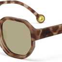 OLIVIO&CO Kids Sunglasses Youth Beach Sun Glasses Lightweight TR90 Frame UV400 Polarized Outdoor Shades for Boys Junior, 12+ Tortoiseshell