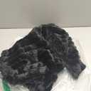 2 Pack 16x16 Pillow Cover Velvet Pillow Covers, Faux Fur Square Throw Pillow Covers for Living Room Decorations Throw Pillow Case, Throw Pillow Cover Cushion Cover for Home Sofa Bedroom Car, Black