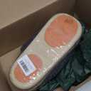 Women's and Men's Knit Memory Foam Slippers Ultra-Soft plush lining House Warm Bedroom Shoes with Anti-slip Sole for Indoor & Outdoor (6-7 Women/4-5 Men, Black)