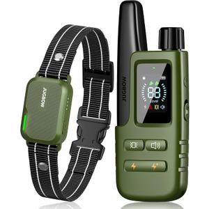 Jugbow Dog Shock Collar - 4200FT Dog Training Collar with Remote Innovative IPX7 Waterproof with 4 Training Modes, Rechargeable E-Collar for All Breeds
