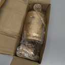 3 Pc Giant Harmony Cow Bells Rustic Handmade Decorative Vintage Hanging Bells with Jute Rope (Gold Rustic, Large)