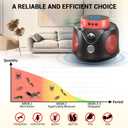 Mouse Repellent Ultrasonic Plug in, Mice Repellent Indoor Ultrasonic Pest Repeller 2026 Upgraded, 360 Ultrasonic Rodent Repellent with PIR Sensor & LED Strobe Light for Indoor