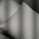 Oubonun 18 x 18 Throw Pillow Inserts, Firm and Fluffy Decorative Square Pillows for Couch Bed Sofa with Soft Cotton Cover White Cushion with Down Alternative Pack of 2