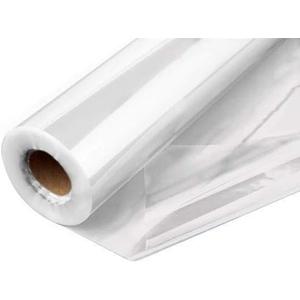 Purple Q Crafts Clear Cellophane Wrap Roll 16 Inches Wide 200 Feet Long Thick Cellophane Roll for Baskets Gifts Flowers Food Safe Cello Rolls. (16" x200')