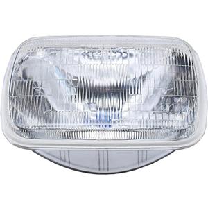 H6054 Super Vision Crystal Headlight, Halogen Sealed Beam Headlight, (7square,200mm), Replaces# H6054