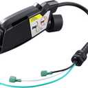 Vacuum Switch Box Full Assembly Replacement for Backpack Vacuums - Compatible with Proteam 836225 Supercoach Pro Models 6/10/pv Fs-6/107310 /107308 - Switch Cord & Power Cord Assembly