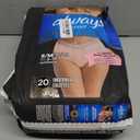Always Discreet Boutique Incontinence and Postpartum Underwear for Women, Maximum Protection, Small/Medium, Rosy, 20 Count