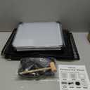 Dog Playpen Outdoor, 16 Panels 40" High Metal Dog Fence with Gate, Pet Fence for Large/Small Dogs, Portable Dog Fence for RV Camping, Yard