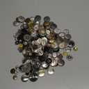 600 Pcs Round Craft Buttons Sewing Buttons Sewing Fasteners Basic Buttons for Knitting DIY Crafts Children's Manual Button Painting, Assorted Sizes and Colors, 2 and 4 Holes (Metal Color)