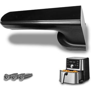 Air Fryer Handle Replacement Parts for Instants Vortex Plus 6QT/5.7QT Air Fryers, Air Fryer Handle for Instants 6QT Air Fryer, Ergonomic Design, Dishwasher Safe