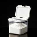 Flour Storage Container 4.5L with Easy-to-Use Dispenser - Perfect for Bakers and Cooking Enthusiasts