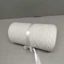 Malier Christmas Tree Collar, 30 Knit Xmas Tree Collar, Christmas Tree Collars for Artificial Trees, 11" Extra Tall Tree Stand Base Cover Ring Skirt for 6 ft 9 ft Tree (White, 11''H  30" W)