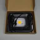 Relassy 150W Waterproof Plant Light, Outdoor Grow Light,Sunlike,Full Spectrum LED Grow Lamp,Without Noise,Ultra Thin,Heat Dissipation,for Seedling Growing Blooming Fruiting