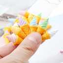 2 x 60 Pcs Miniature Ice Cream Cones - Fake Ice Cream Models, Decoration