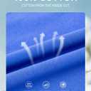 NORTHYARD Men's Cotton Shirts Heavyweight Short Sleeve Casual T-Shirts with Chest Pocket Work Wear (Blue, XL)