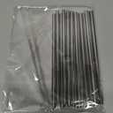 16 Pack 5 Inch Extra Short Metal Coffee Stir Straws, Reusable Stainless Steel Coffee Stirrer, Mini Bar Cocktail Straws with Cleaning Brush for Coffee Mugs, Small Glasses or Cups