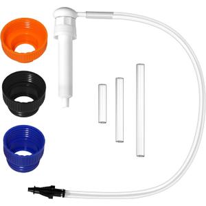 30cc Hand Oil Transfer Pump Fluid Pump for Gallon Bottles and Wide-Mouth Quart Bottles - Transfers Gear Oil, Transmission Fluid, Differential Fluid, and Antifreeze