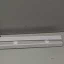 Cordless Light Filtering Mini Blind - 31 Inch Width, 64 Inch Length, 1" Slat Size - Pearl White - Cordless GII Morningstar Horizontal Windows Blinds for Interior by Achim Home Decor