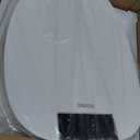 Electric Bidet Toilet Seat Elongated, Heated Toilet Seat, Instant Warm Water, Warm Air Dryer, Rear Feminine and Oscillating Washing, Wireless Remote, Night Light, Slow Close Lid, LED Display