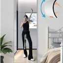 Shatterproof Wall Mirror Full Length for Bedroom, Acrylic Gym Mirrors For Home, Extra Thick: 0.12 inch, 13.88 x 13.88 inch x 4 Pcs, Workout Mirrors Safe for Kids, Over The Door, Long Wall Mounted