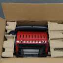 Mr. Heater Portable Buddy Heater MH9BX 4,000-9,000 BTU Indoor-Safe Propane Radiant Heater For Campers, Workshops, Job Sites, Patios & More - Red, Black