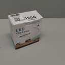 Clip on Lamp,9 Brightness+5 Color Clamp Light,4000mAh Battery Rechargeable Desk Lamp with Clamp,450 Lumen 48 LED Desk Light, Cordless Clip on Reading Lights for Bed/Headboard/Bedside Table (White)